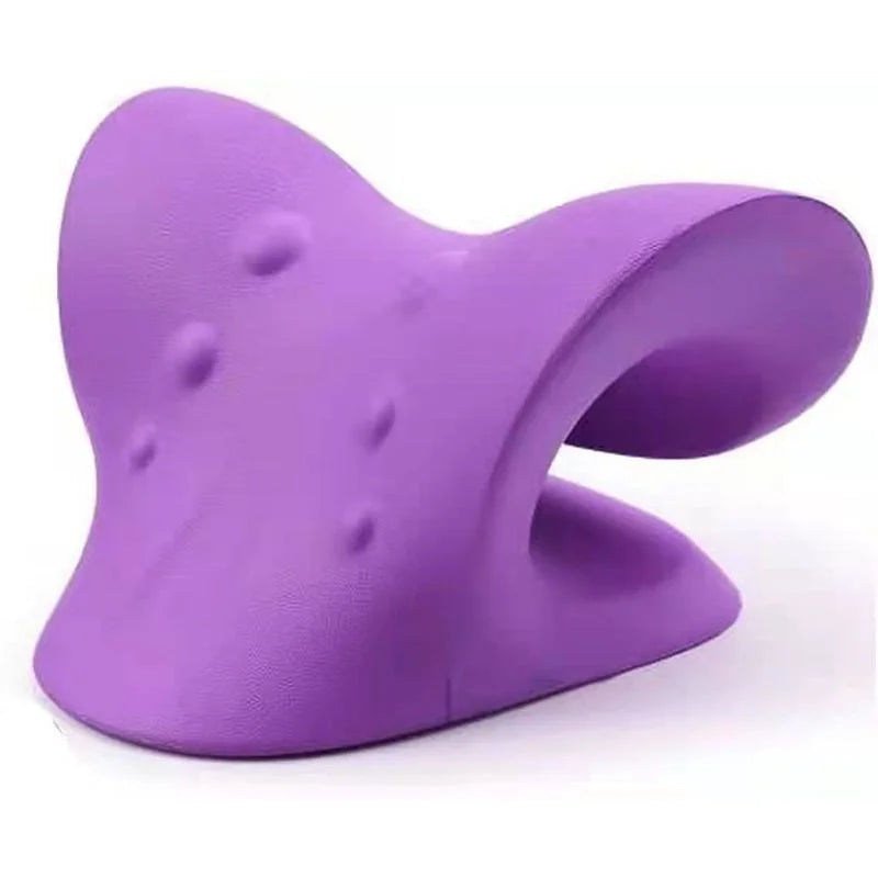Neck Stretcher Shoulder Relaxer Cervical Muscle Relaxation Traction Device Shoulder Massage Pillow Relieve Pain Spine Correction