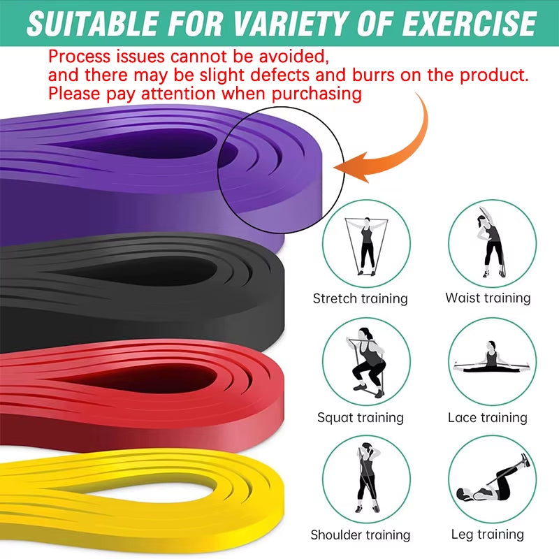 Ultimate Resistance Band Set for Pull-Up Assistance & Heavy Workouts - Perfect for Home Exercise & Physical Therapy